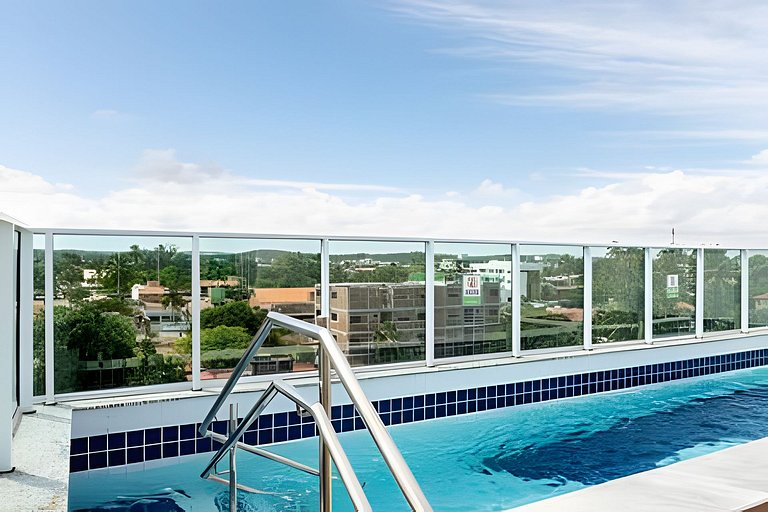 Flat lindo para 6 pessoas em Porto de Galinhas