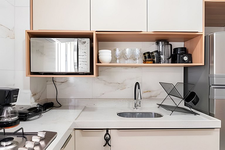 Flat lindo para 6 pessoas em Porto de Galinhas