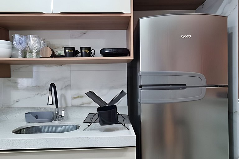 Flat lindo para 6 pessoas em Porto de Galinhas