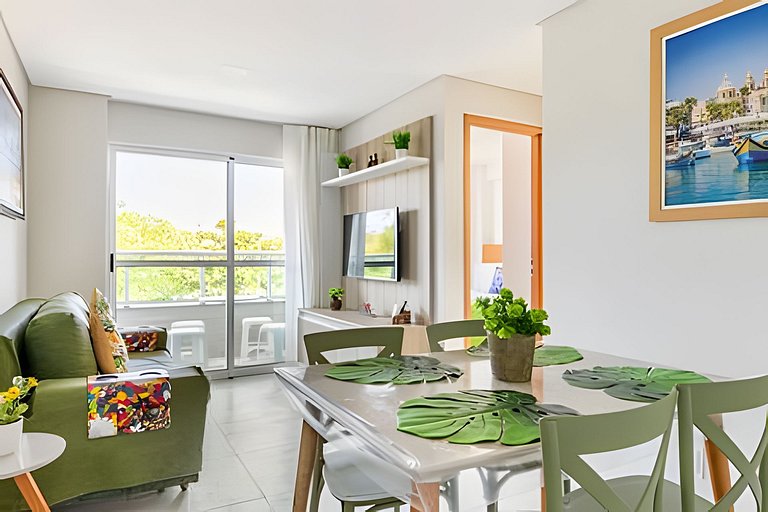 Apt near natural pools, fits up to 6 guests