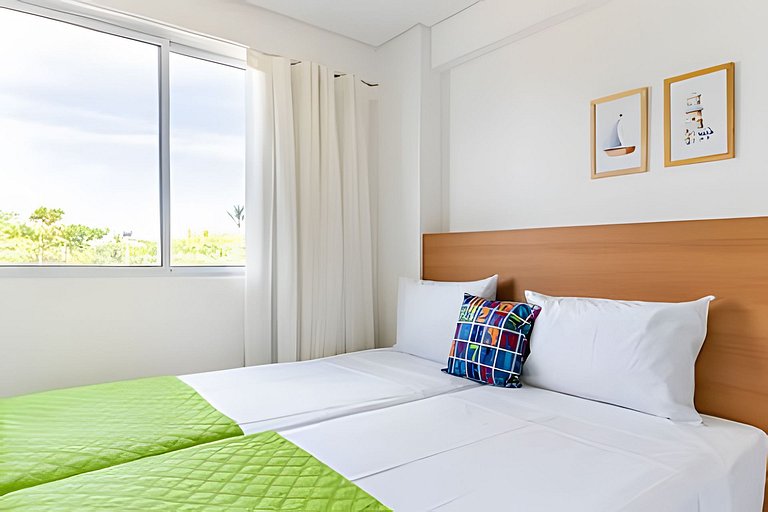 Apt near natural pools, fits up to 6 guests