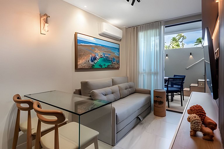 Frente al mar con piscina climatizada privada