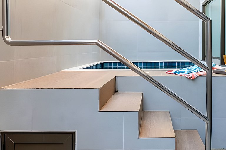 Flat moderno con piscina privada en Porto Galinhas