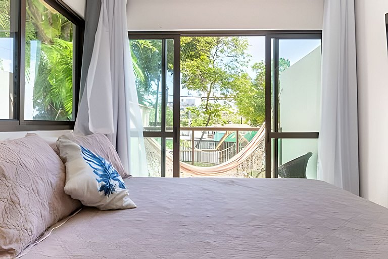 Flat moderno com piscina privativa em Porto Galinhas