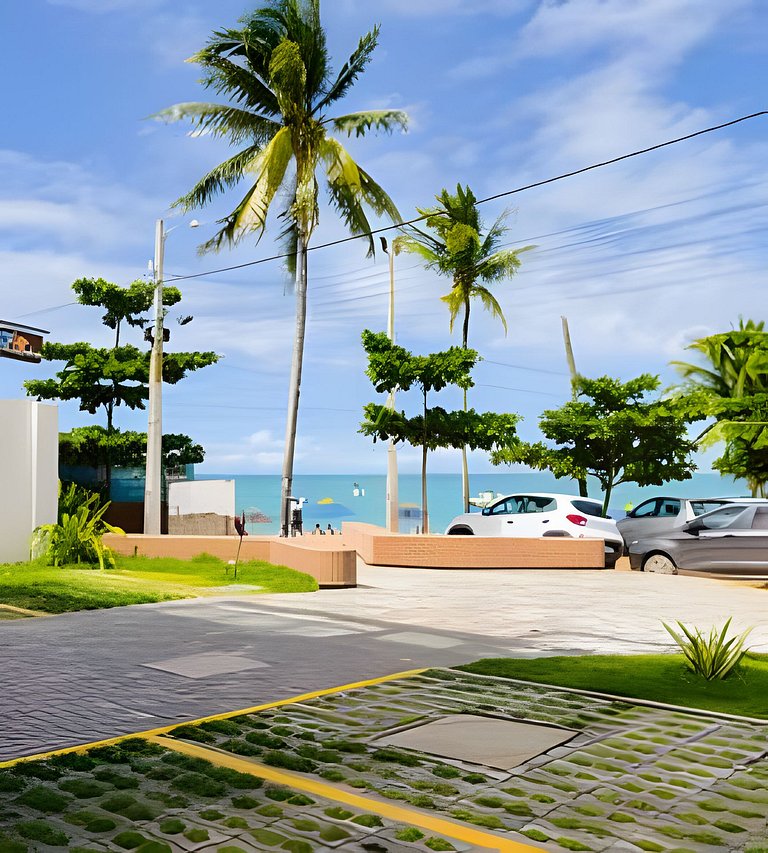 Flat with private pool
