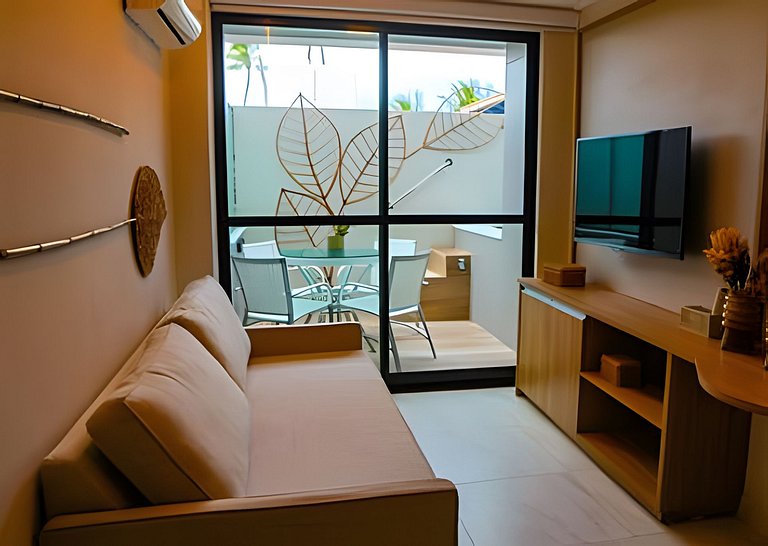 Flat with private pool