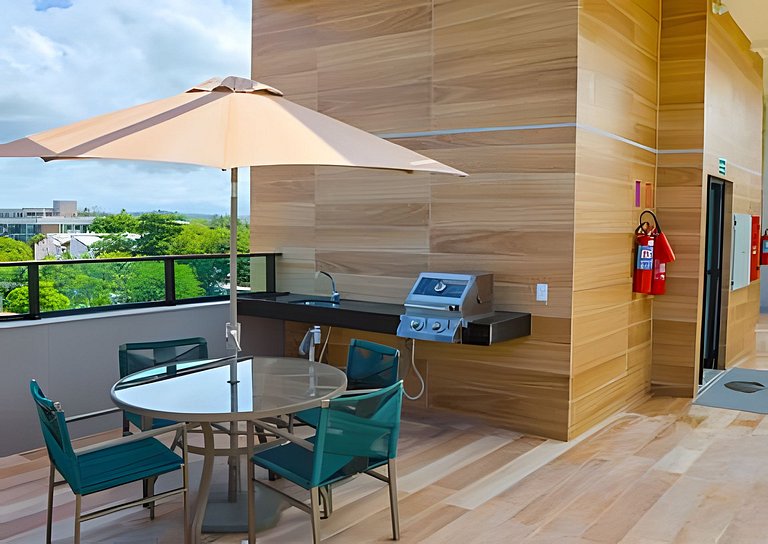 Flat with private pool