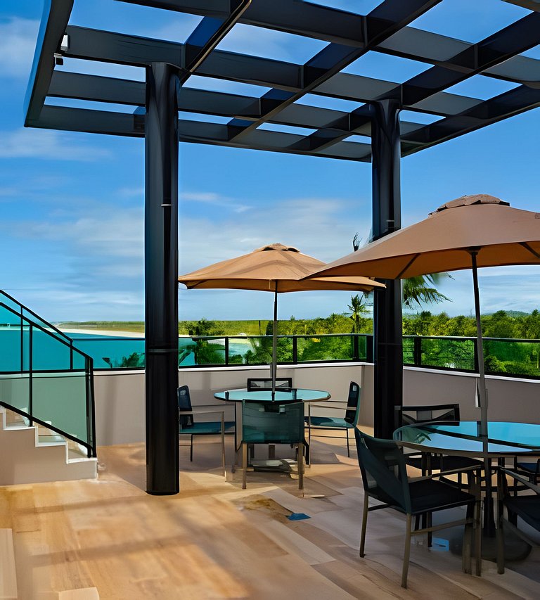 Flat with private pool