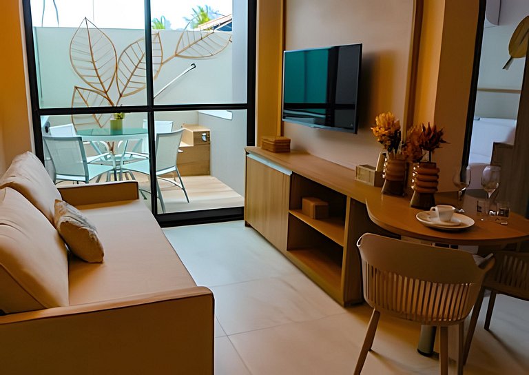 Flat with private pool