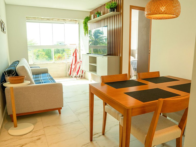 Apartamento 2 quartos próximo as Piscinas Naturais