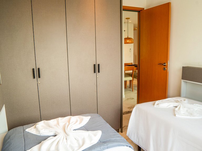 Apartamento 2 quartos próximo as Piscinas Naturais