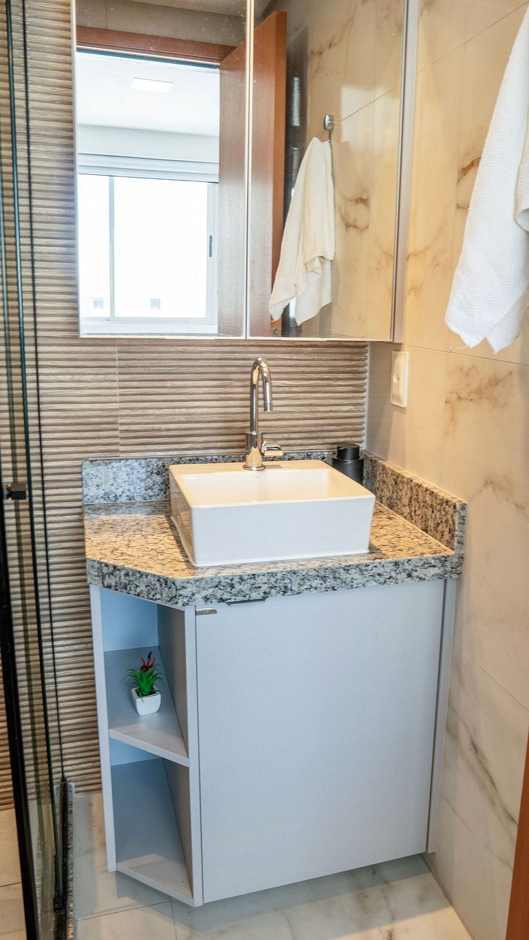 Apartamento 2 quartos próximo as Piscinas Naturais
