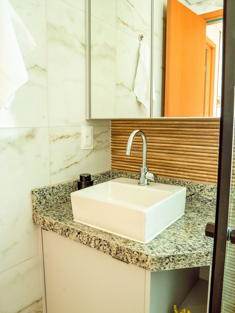 Apartamento 2 quartos próximo as Piscinas Naturais