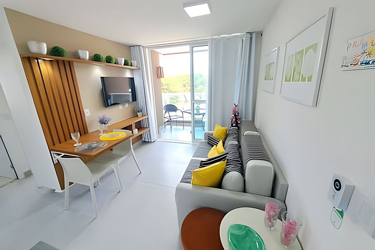 Apt 2 Dorm | Porto de Galinhas | Cerca de la Playa