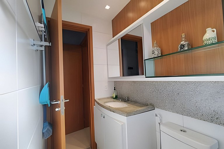 Apartamento de Dos Habitaciones Frente a la Playa en Muro Al