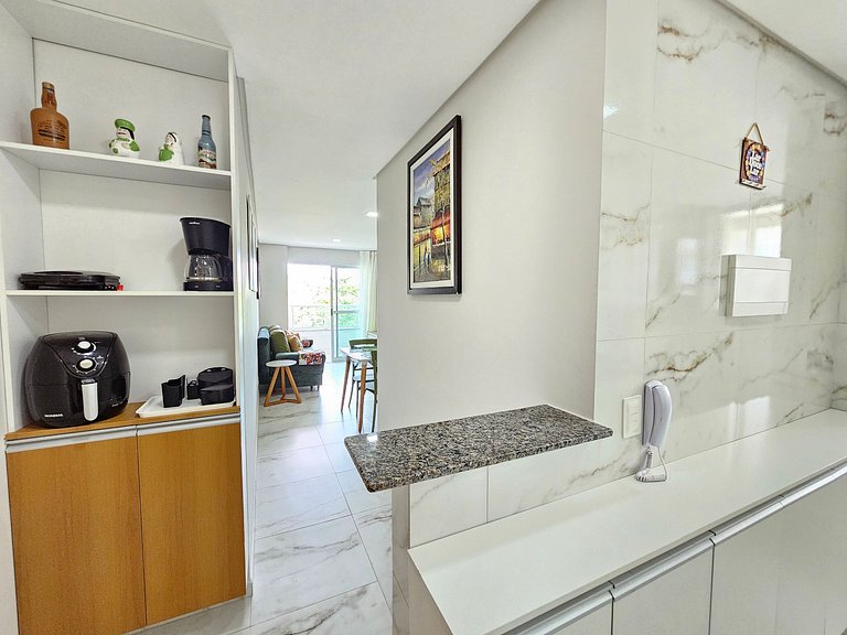 Apt near natural pools, fits up to 6 guests