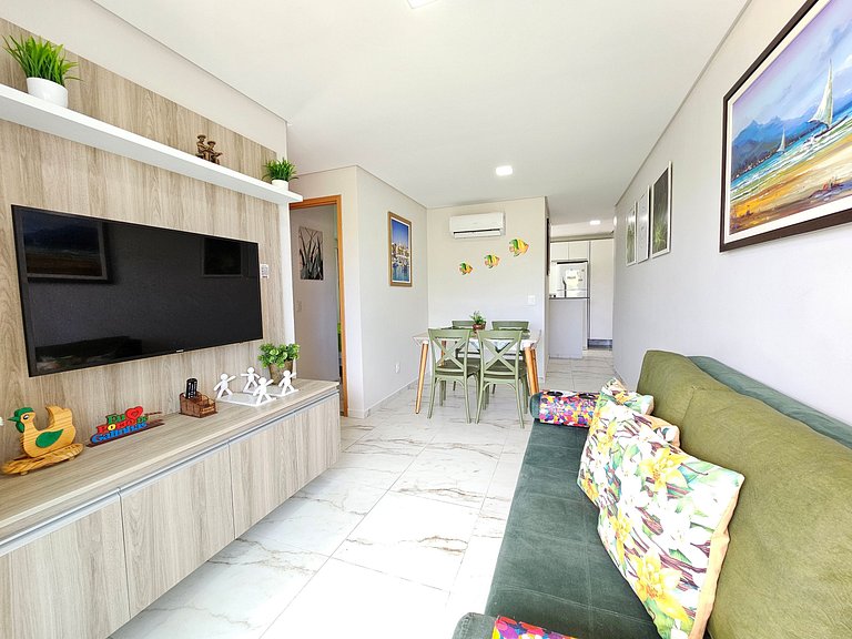 Apt near natural pools, fits up to 6 guests