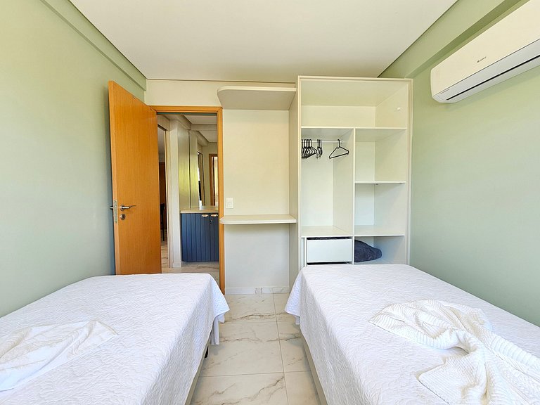 Flat lindo para 6 pessoas em Porto de Galinhas