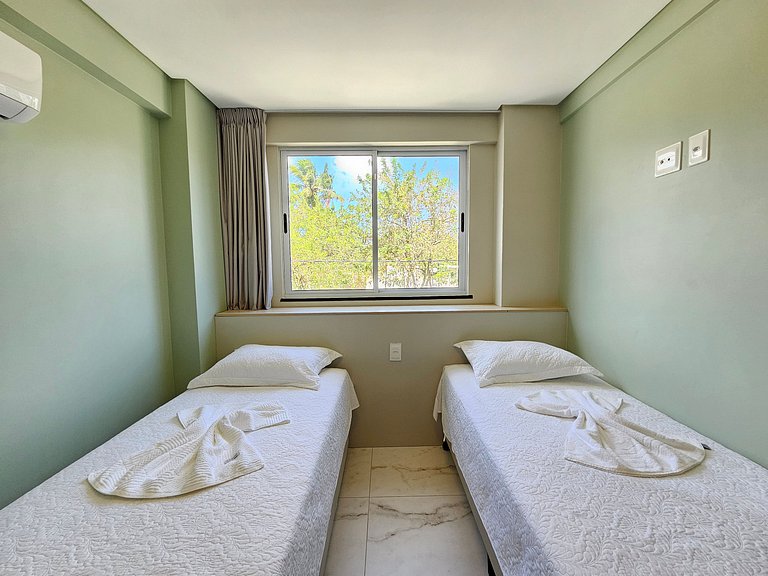 Flat lindo para 6 pessoas em Porto de Galinhas