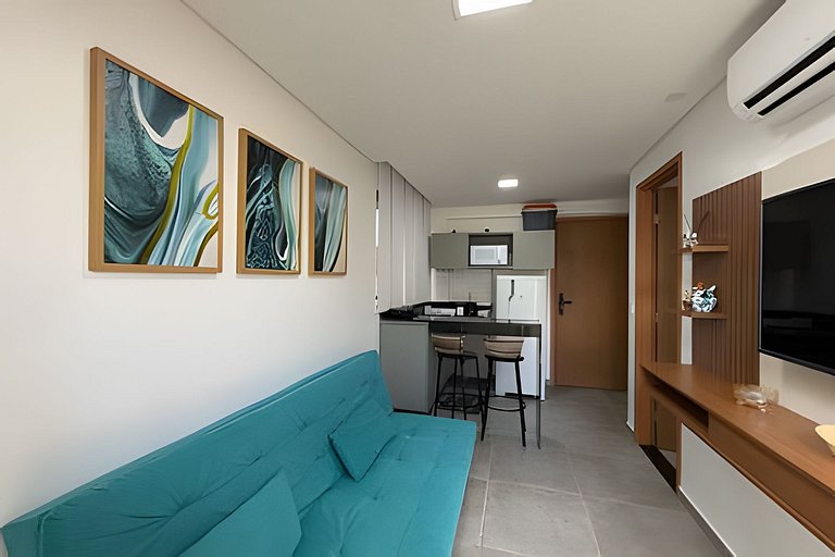 Fully equipped flat at Cupe Beach