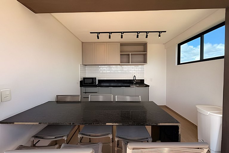 Fully equipped flat at Cupe Beach