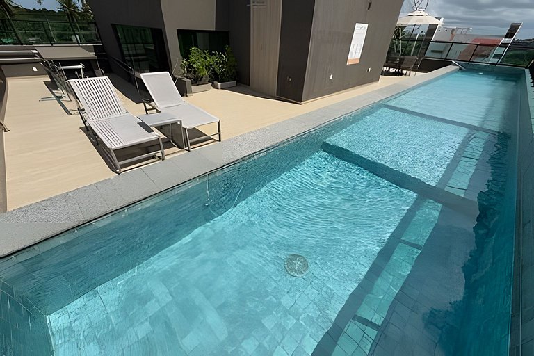 Fully equipped flat at Cupe Beach