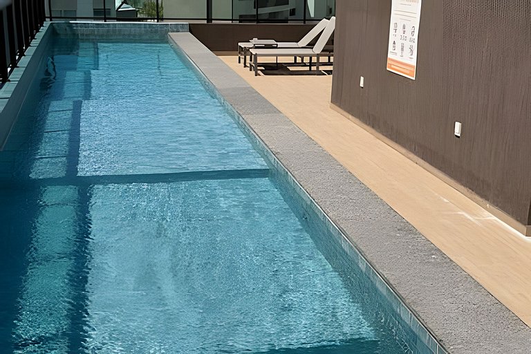Fully equipped flat at Cupe Beach