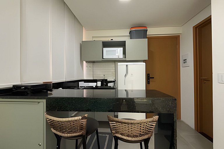 Fully equipped flat at Cupe Beach