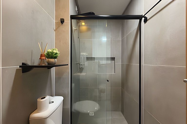 Fully equipped flat at Cupe Beach