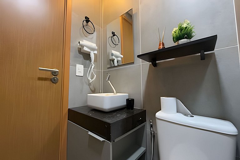 Fully equipped flat at Cupe Beach