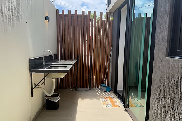 Fully equipped flat at Cupe Beach