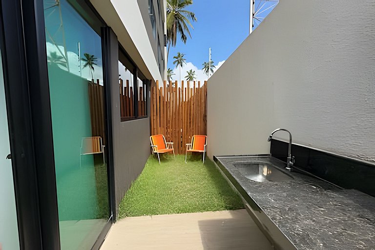 Fully equipped flat at Cupe Beach