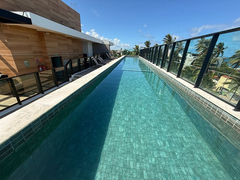 Departamento frente a la playa en Porto de Galinhas, cerca d