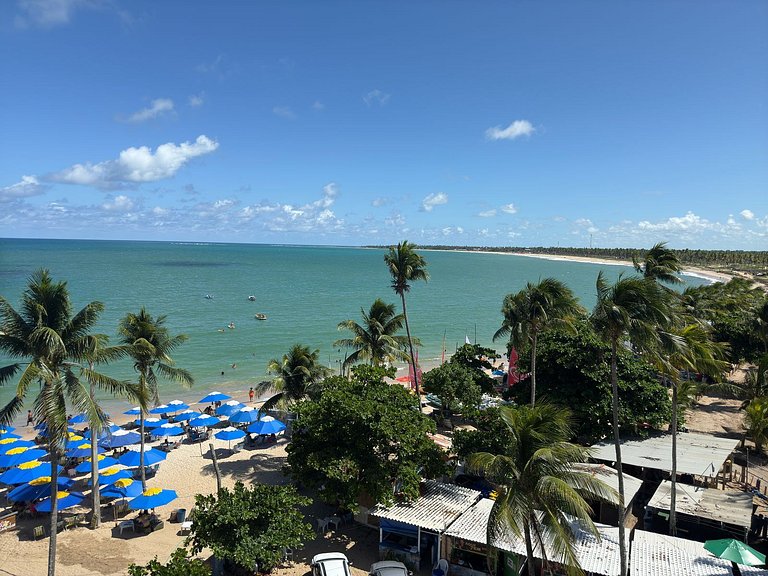 Departamento frente a la playa en Porto de Galinhas, cerca d