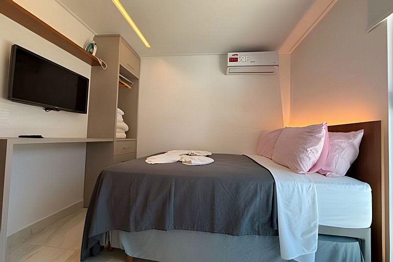 Flat frente al mar con piscina privada
