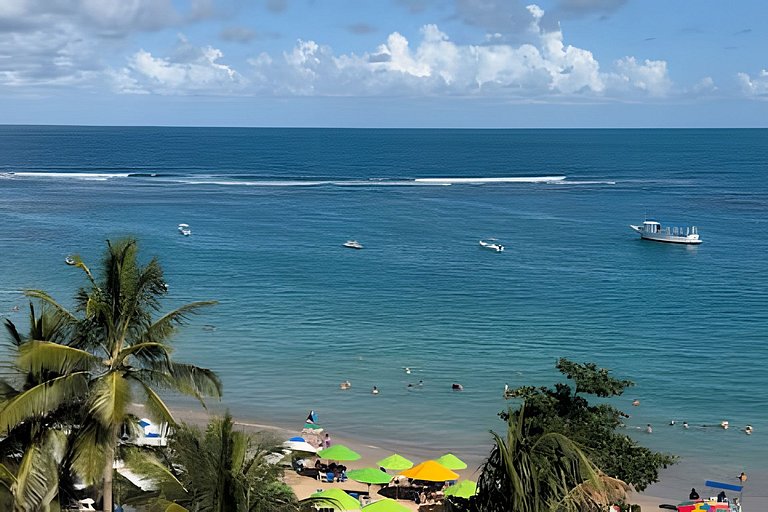 Flat frente al mar con piscina privada