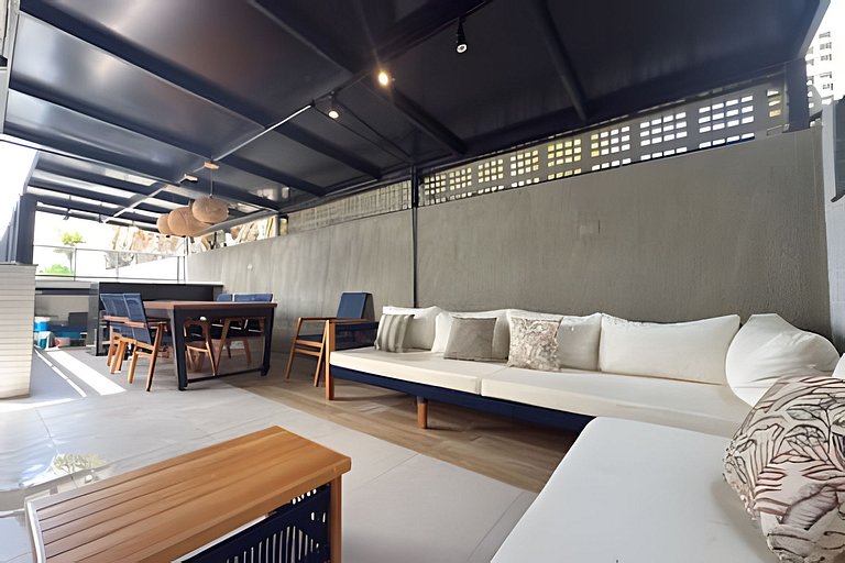 Frente al mar con piscina privada