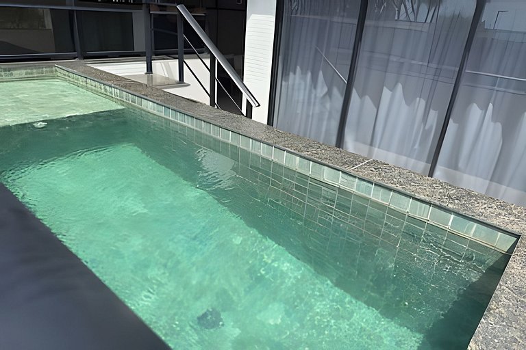 Frente al mar con piscina privada