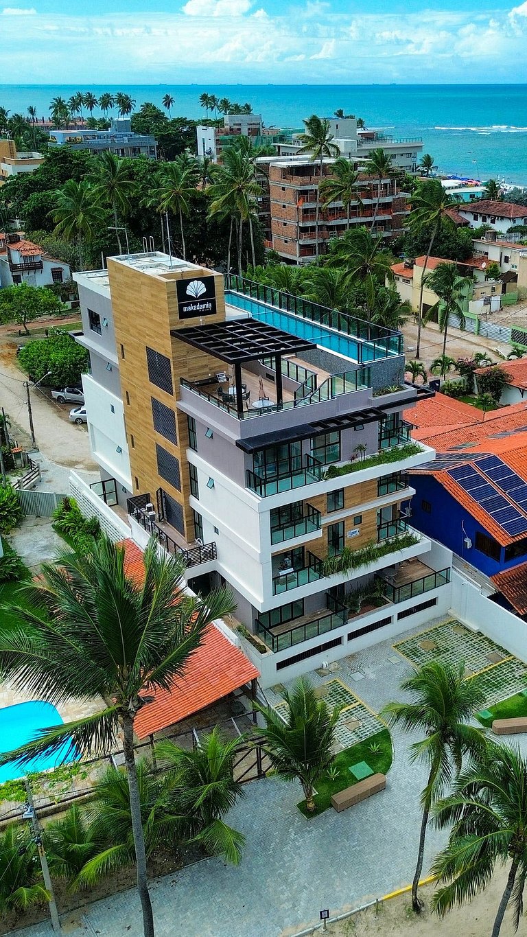 Flat com piscina Privativa