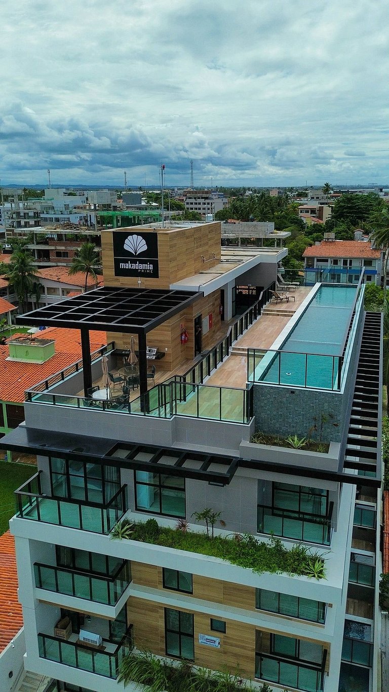 Flat com piscina Privativa