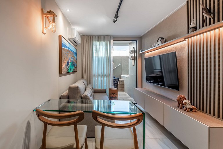Frente al mar con piscina climatizada privada