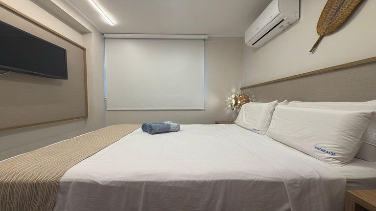 Flat com piscina Privativa