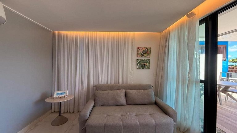 Frente al mar con piscina privada