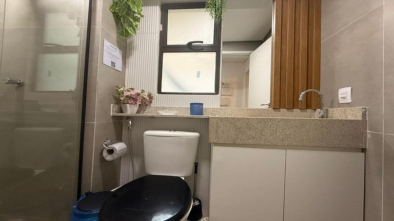 Flat Moderno com Piscina Privativa e Localização Privilegiad