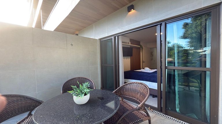Flat Moderno com Piscina Privativa e Localização Privilegiad