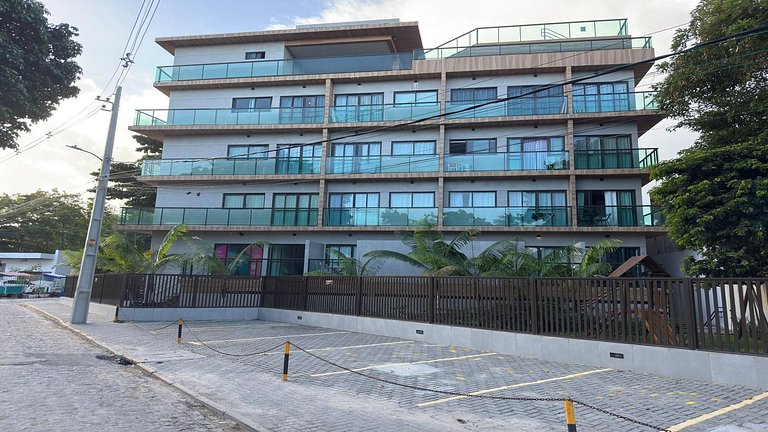 Flat Moderno com Piscina Privativa e Localização Privilegiad