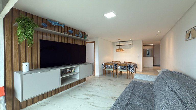 Flat de 2 quartos próximo as Piscinas Naturais