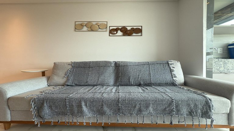 Flat de 2 quartos próximo as Piscinas Naturais
