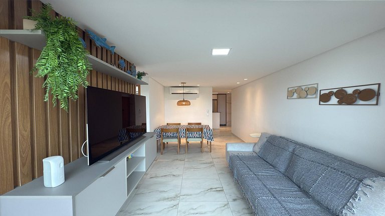 Flat de 2 quartos próximo as Piscinas Naturais