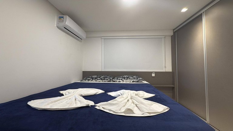 Flat de 2 quartos próximo as Piscinas Naturais